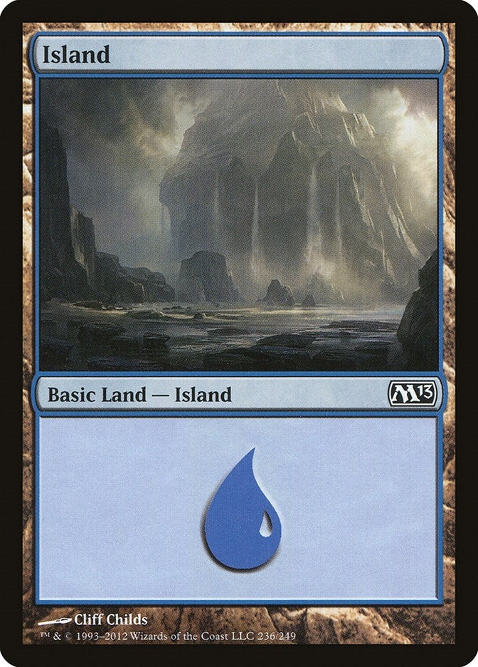Image for Island (236) (Magic 2013 (M13)) (236) - Magic: The Gathering