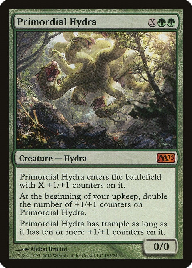 Image for Primordial Hydra (Magic 2013 (M13)) (183) - Magic: The Gathering
