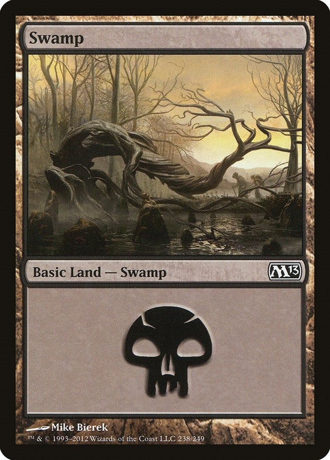Image for Swamp (238) (Magic 2013 (M13)) (238) - Magic: The Gathering