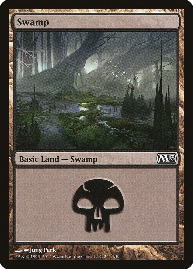 Image for Swamp (241) (Magic 2013 (M13)) (241) - Magic: The Gathering