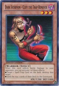 Image for Dark Scorpion - Cliff the Trap Remover (Gold Series: Haunted Mine) (GLD5-EN007) - YuGiOh