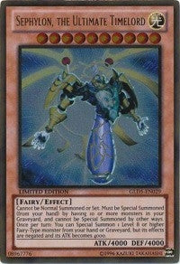 Image for Sephylon, the Ultimate Timelord (Gold Series: Haunted Mine) (GLD5-EN029) - YuGiOh