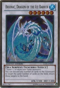 Image for Brionac, Dragon of the Ice Barrier (Gold Series: Haunted Mine) (GLD5-EN031) - YuGiOh