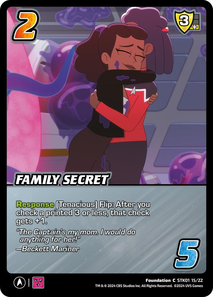 Image for Family Secret (Challenger Series: Star Trek: Lower Decks) (STK01 15/22) - UniVersus