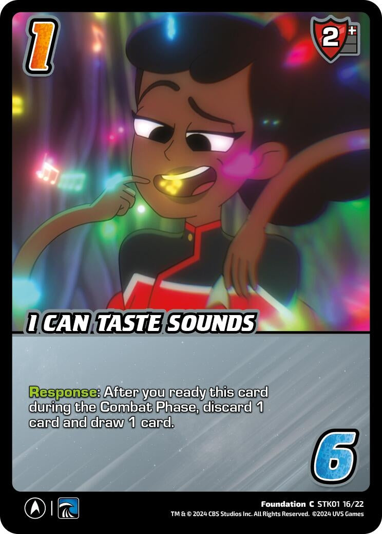 Image for I Can Taste Sounds (Challenger Series: Star Trek: Lower Decks) (STK01 16/22) - UniVersus