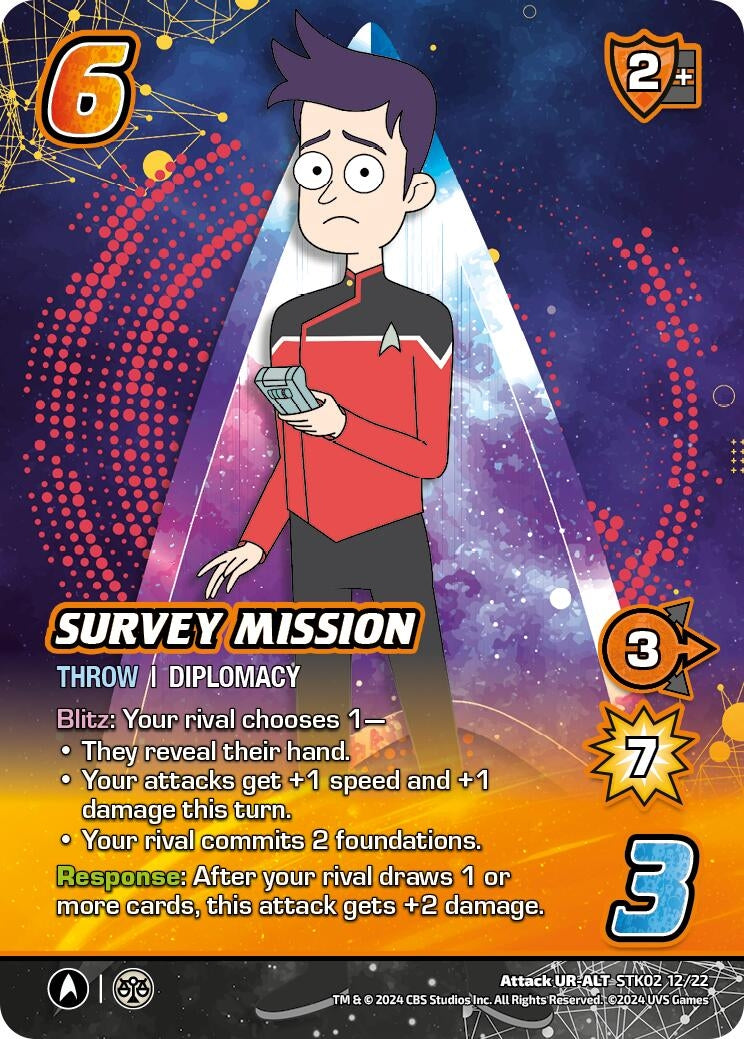 Image for Survey Mission (Alternate Art) (Challenger Series: Star Trek: Lower Decks) (STK02 12/22) - UniVersus