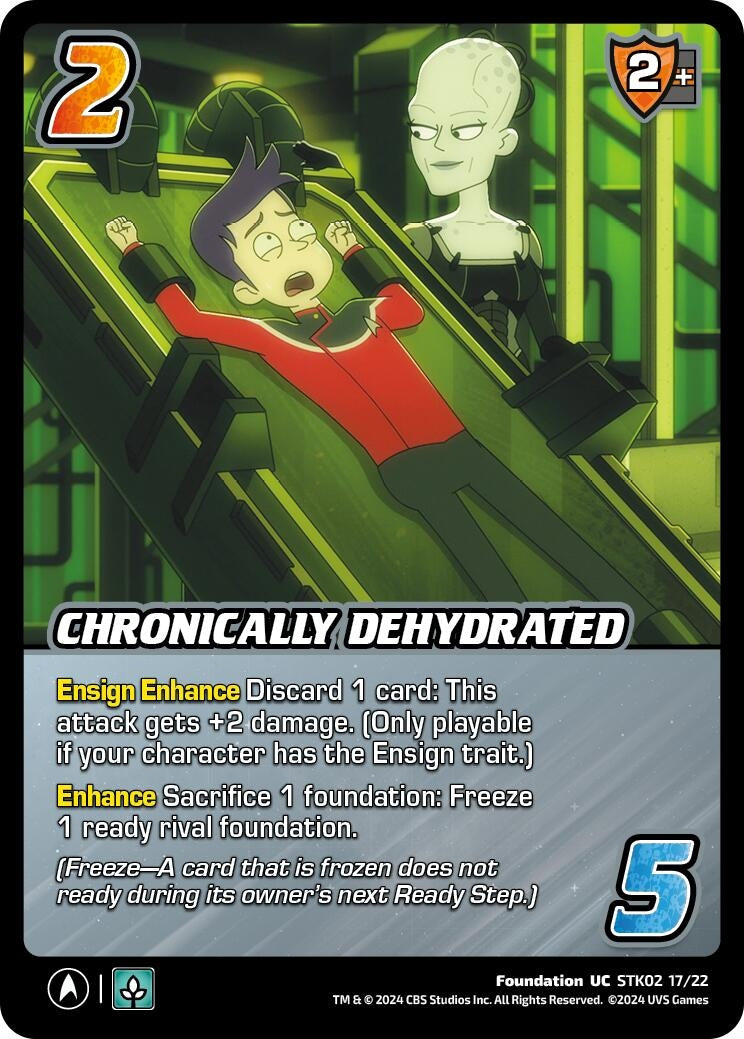 Image for Chronically Dehydrated (Challenger Series: Star Trek: Lower Decks) (STK02 17/22) - UniVersus