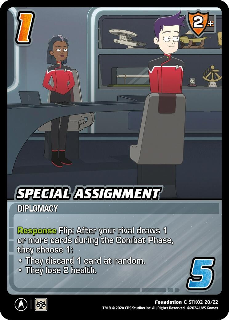 Image for Special Assignment (Challenger Series: Star Trek: Lower Decks) (STK02 20/22) - UniVersus