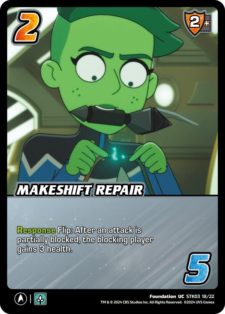 Image for Makeshift Repair (Challenger Series: Star Trek: Lower Decks) (STK03 18/22) - UniVersus