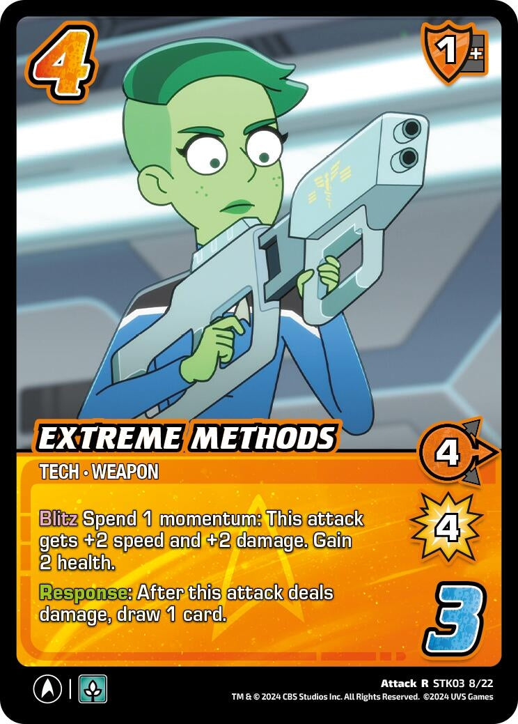 Image for Extreme Methods (Challenger Series: Star Trek: Lower Decks) (STK03 8/22) - UniVersus