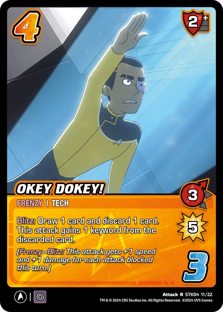 Image for Okey Dokey! (Challenger Series: Star Trek: Lower Decks) (STK04 11/22) - UniVersus