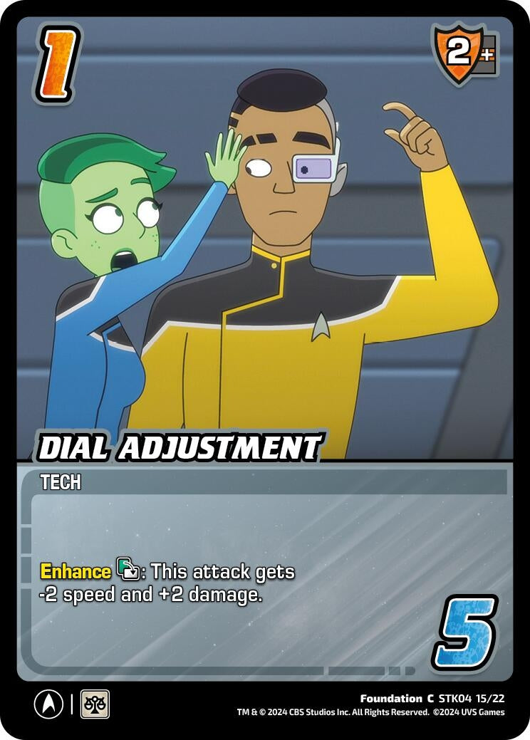 Image for Dial Adjustment (Challenger Series: Star Trek: Lower Decks) (STK04 15/22) - UniVersus