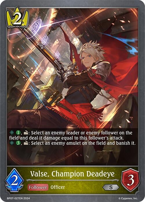Image for Valse, Champion Deadeye (BP07: Verdant Steel) (BP07-027EN) - Shadowverse: Evolve