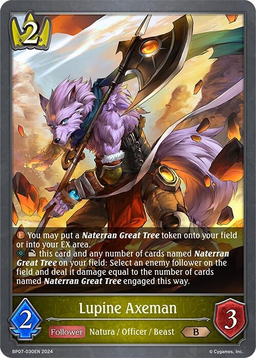 Image for Lupine Axeman (BP07: Verdant Steel) (BP07-030EN) - Shadowverse: Evolve
