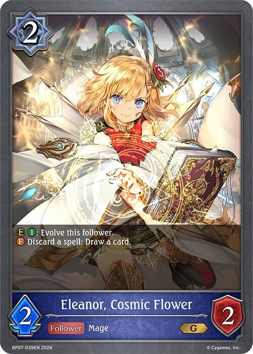 Image for Eleanor, Cosmic Flower (BP07: Verdant Steel) (BP07-039EN) - Shadowverse: Evolve