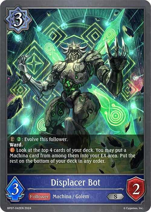 Image for Displacer Bot (BP07: Verdant Steel) (BP07-042EN) - Shadowverse: Evolve