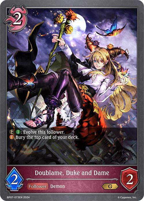 Image for Doublame, Duke and Dame (BP07: Verdant Steel) (BP07-073EN) - Shadowverse: Evolve