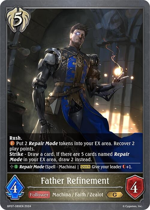 Image for Father Refinement (BP07: Verdant Steel) (BP07-089EN) - Shadowverse: Evolve