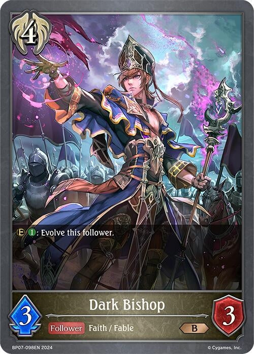 Image for Dark Bishop (BP07: Verdant Steel) (BP07-098EN) - Shadowverse: Evolve