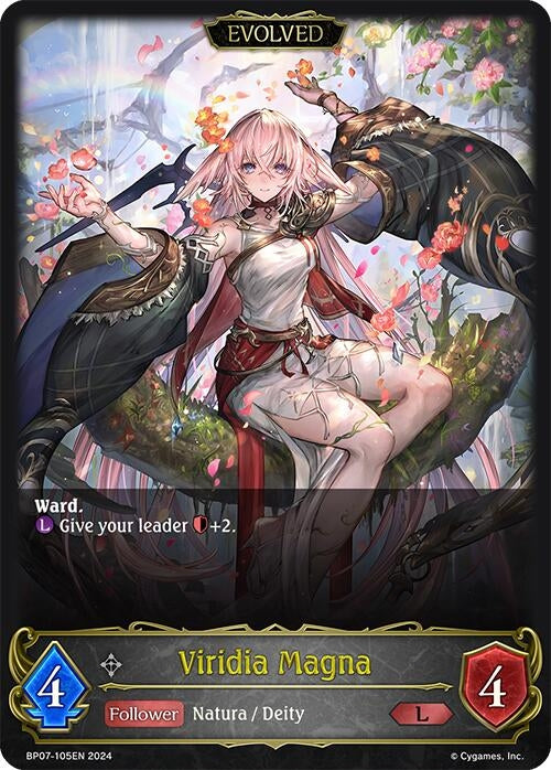 Image for Viridia Magna (Evolved) (BP07: Verdant Steel) (BP07-105EN) - Shadowverse: Evolve