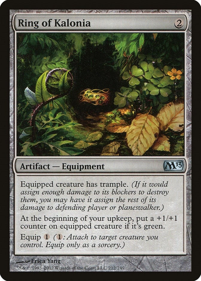 Image for Ring of Kalonia (Magic 2013 (M13)) (212) - Magic: The Gathering