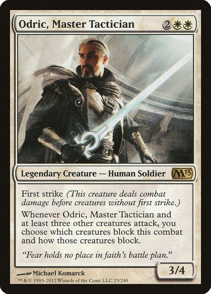 Image for Odric, Master Tactician (Magic 2013 (M13)) (23) - Magic: The Gathering