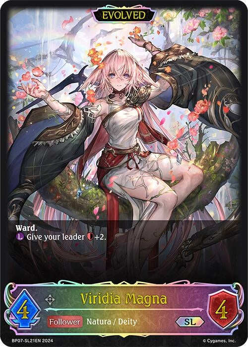 Image for Viridia Magna (Evolved) (SL) (BP07: Verdant Steel) (BP07-SL21EN) - Shadowverse: Evolve