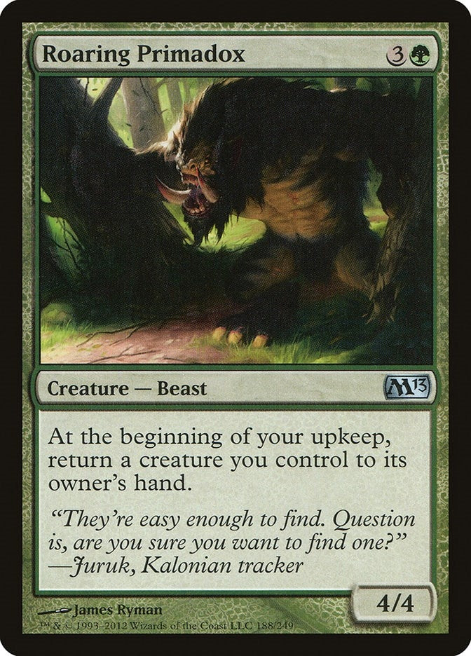 Image for Roaring Primadox (Magic 2013 (M13)) (188) - Magic: The Gathering