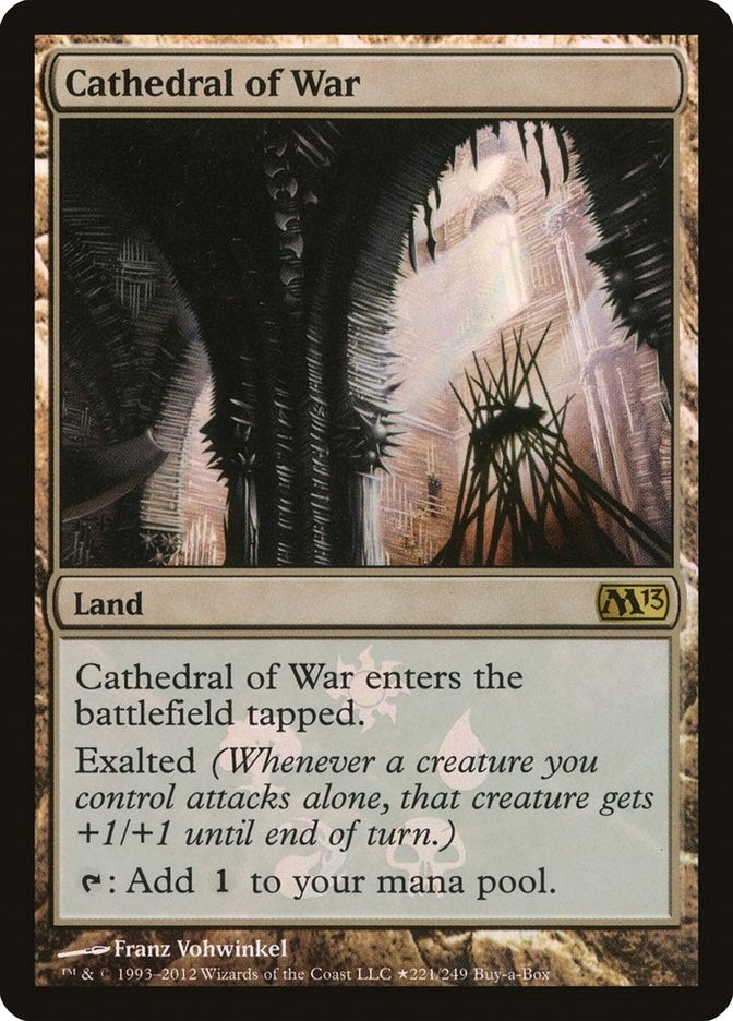 Image for Cathedral of War (Buy-A-Box Promos) (221) - Magic: The Gathering