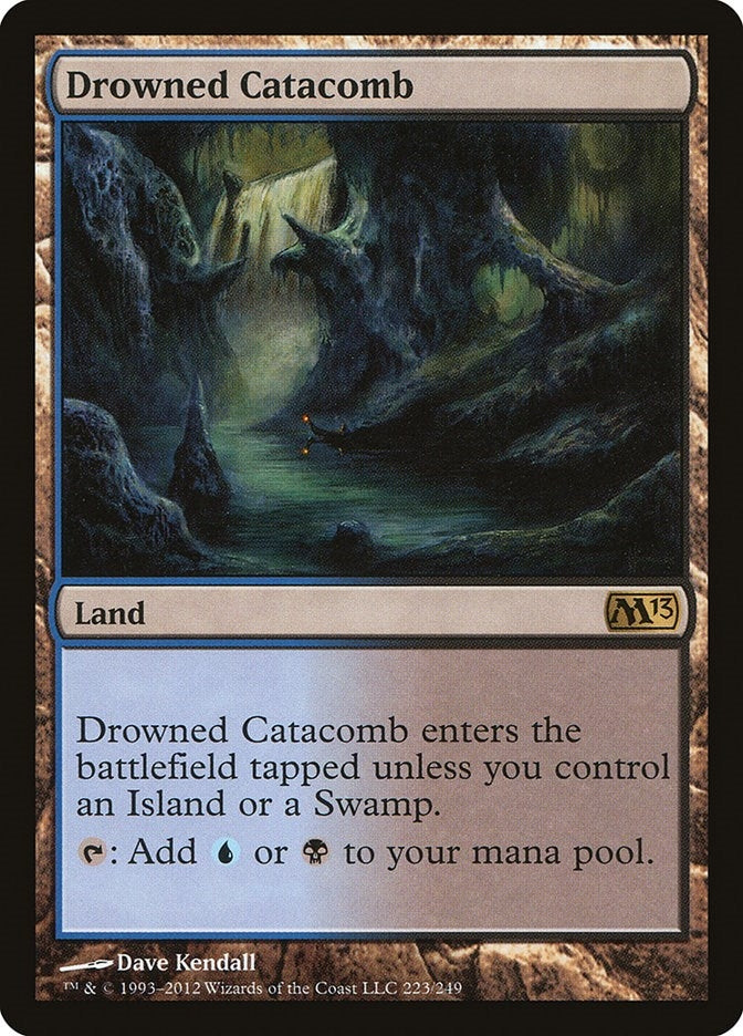 Image for Drowned Catacomb (Magic 2013 (M13)) (223) - Magic: The Gathering