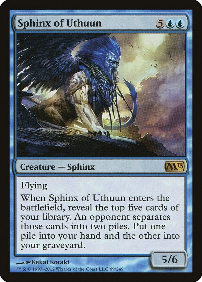 Image for Sphinx of Uthuun (Magic 2013 (M13)) (69) - Magic: The Gathering