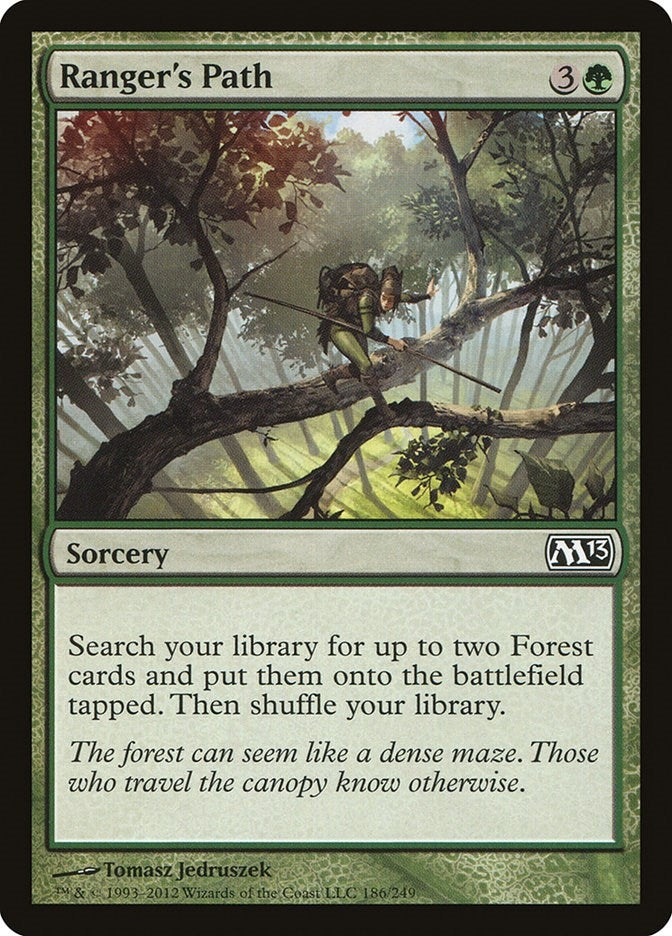 Image for Ranger's Path (Magic 2013 (M13)) (186) - Magic: The Gathering