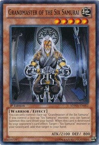 Image for Grandmaster of the Six Samurai (Structure Deck: Samurai Warlords) (SDWA-EN002) - YuGiOh