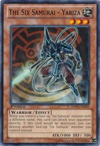 Image for The Six Samurai - Yariza (Structure Deck: Samurai Warlords) (SDWA-EN003) - YuGiOh