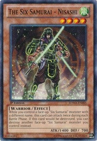 Image for The Six Samurai - Nisashi (Structure Deck: Samurai Warlords) (SDWA-EN005) - YuGiOh