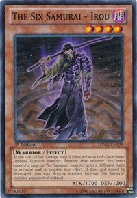 Image for The Six Samurai - Irou (Structure Deck: Samurai Warlords) (SDWA-EN008) - YuGiOh