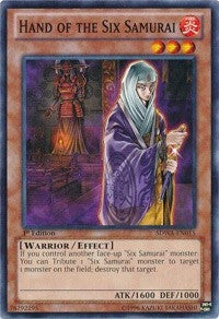 Image for Hand of the Six Samurai (Structure Deck: Samurai Warlords) (SDWA-EN015) - YuGiOh