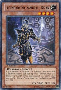 Image for Legendary Six Samurai - Kizan (Structure Deck: Samurai Warlords) (SDWA-EN016) - YuGiOh