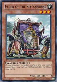 Image for Elder of the Six Samurai (Structure Deck: Samurai Warlords) (SDWA-EN021) - YuGiOh