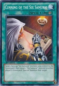 Image for Cunning of the Six Samurai (Structure Deck: Samurai Warlords) (SDWA-EN027) - YuGiOh