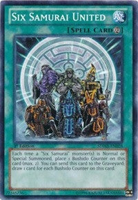 Image for Six Samurai United (Structure Deck: Samurai Warlords) (SDWA-EN028) - YuGiOh