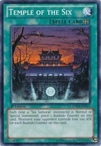 Image for Temple of the Six (Structure Deck: Samurai Warlords) (SDWA-EN031) - YuGiOh