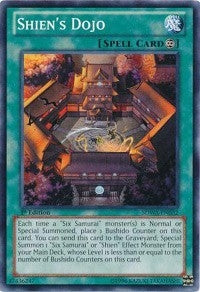 Image for Shien's Dojo (Structure Deck: Samurai Warlords) (SDWA-EN032) - YuGiOh