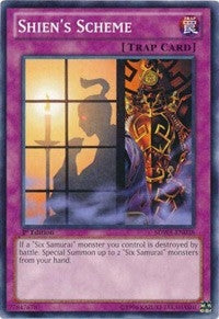 Image for Shien's Scheme (Structure Deck: Samurai Warlords) (SDWA-EN038) - YuGiOh