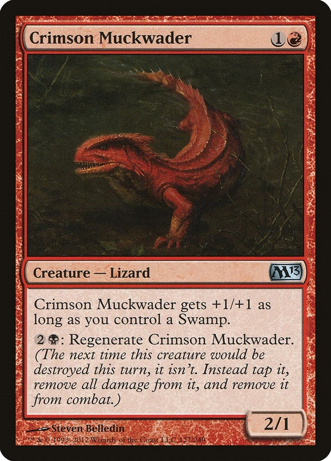 Image for Crimson Muckwader (Magic 2013 (M13)) (127) - Magic: The Gathering