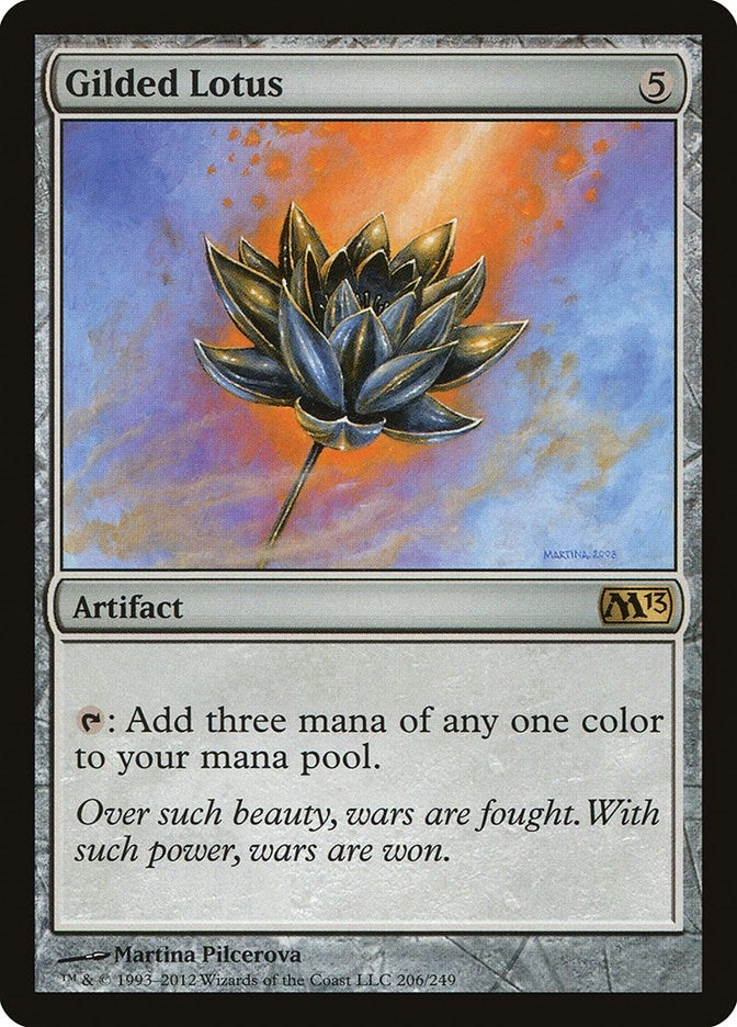 Image for Gilded Lotus (Magic 2013 (M13)) (206) - Magic: The Gathering