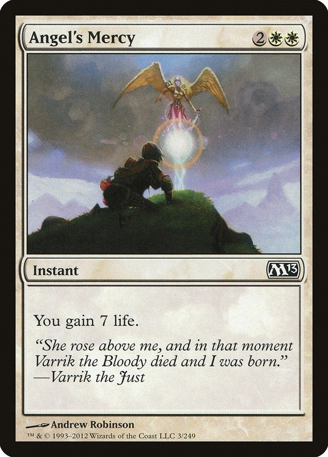 Image for Angel's Mercy (Magic 2013 (M13)) (3) - Magic: The Gathering