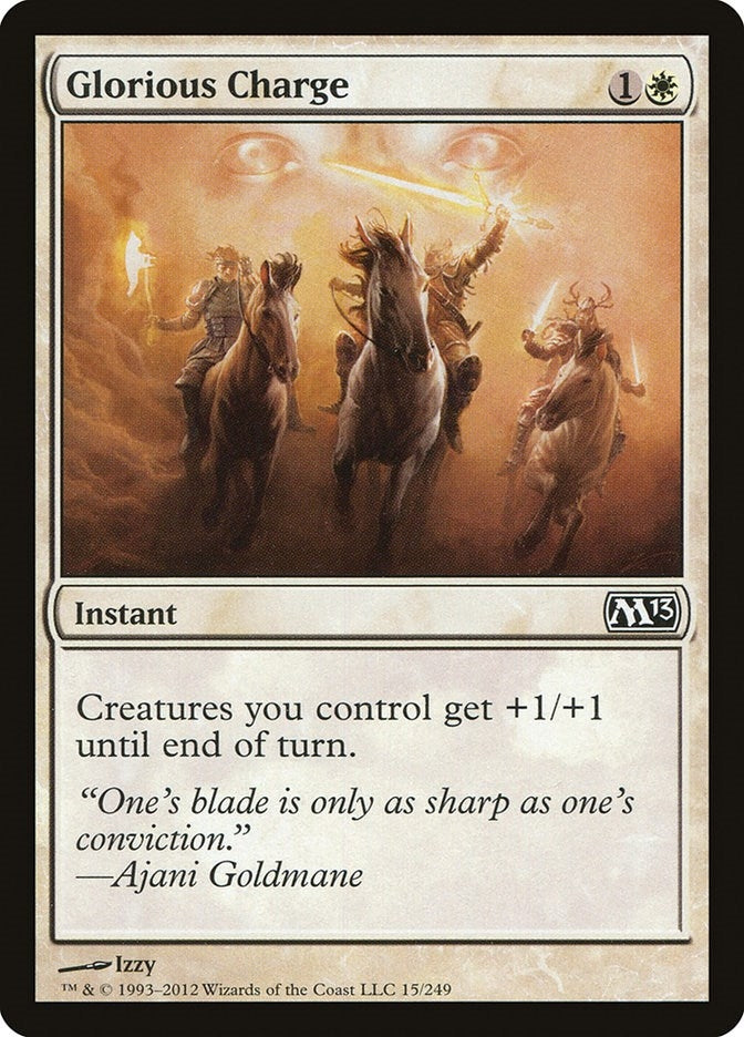Image for Glorious Charge (Magic 2013 (M13)) (15) - Magic: The Gathering