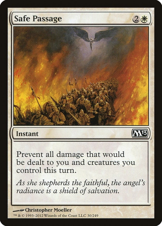 Image for Safe Passage (Magic 2013 (M13)) (30) - Magic: The Gathering