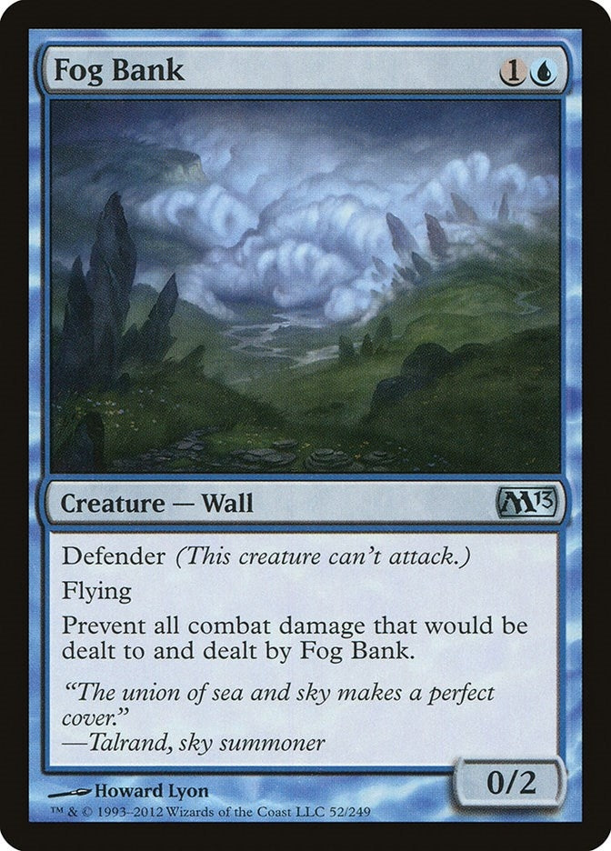 Image for Fog Bank (Magic 2013 (M13)) (52) - Magic: The Gathering